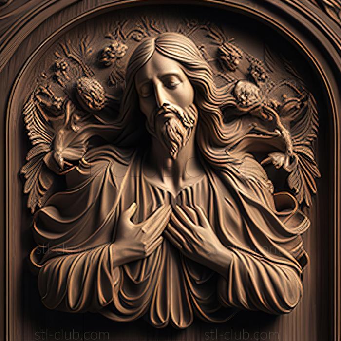 3D model st jesus (STL)